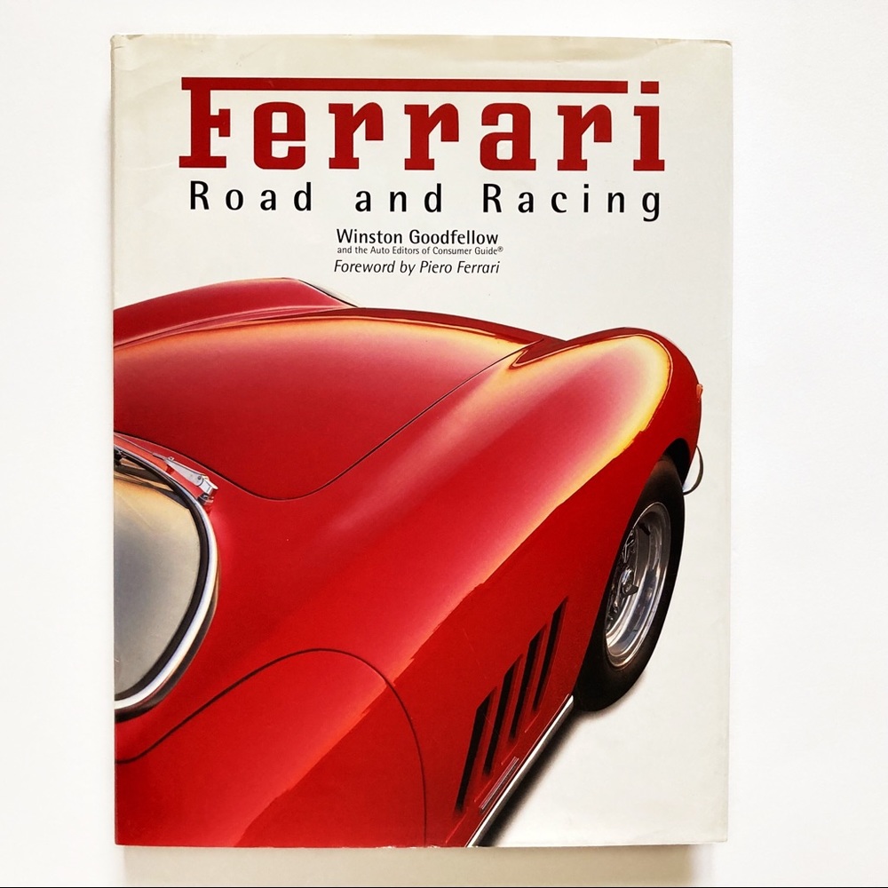 Ferrari Book Large Full Color 12.5” X 9.25” Coffee Table